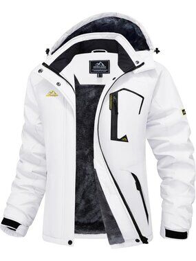 Warm Waterproof Winter Coat for Women - Ski Jacket, Snow & Rain Protection